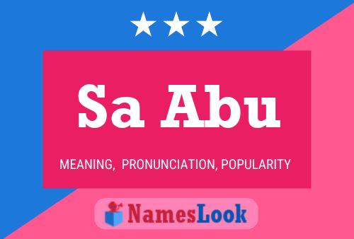 Sa Abu Name Poster