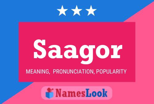 Saagor Name Poster