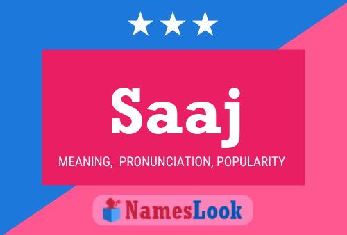 Saaj Name Poster