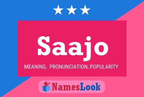 Saajo Name Poster