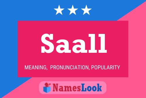 Saall Name Poster