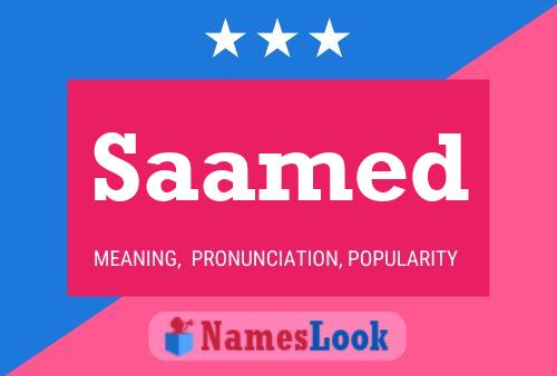 Saamed Name Poster