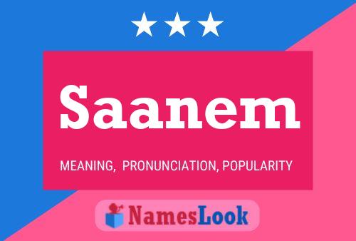 Saanem Name Poster