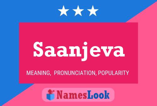 Saanjeva Name Poster