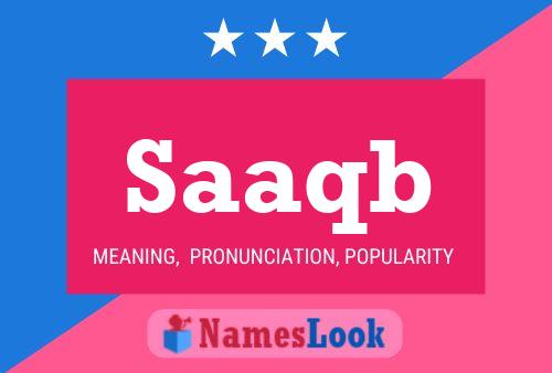 Saaqb Name Poster