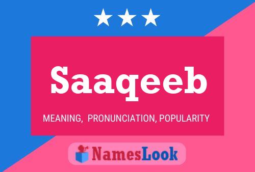 Saaqeeb Name Poster