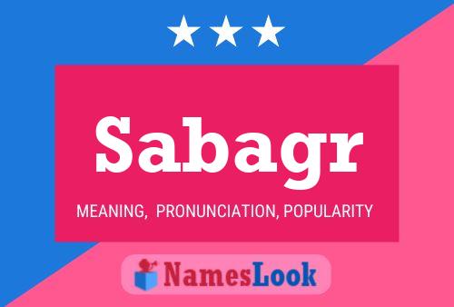 Sabagr Name Poster