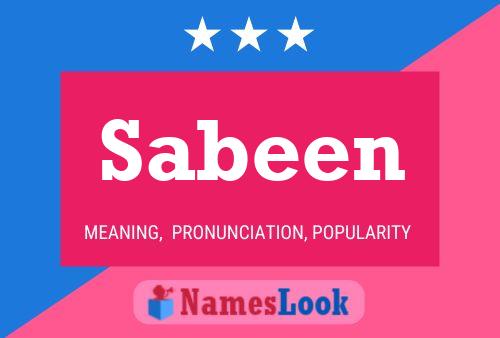 Sabeen Name Poster