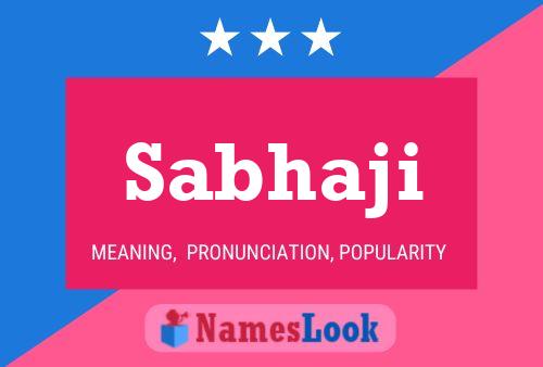 Sabhaji Name Poster