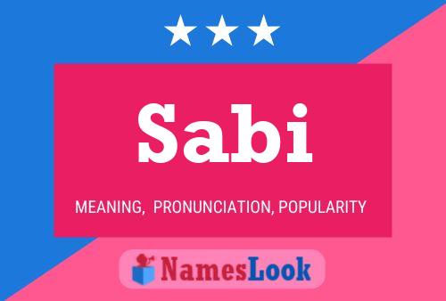 Sabi Name Poster