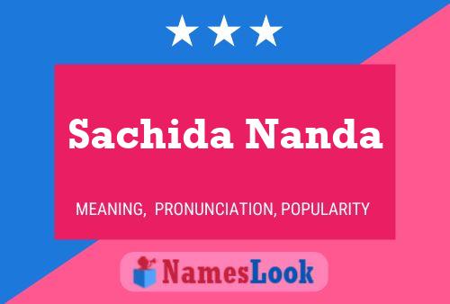 Sachida Nanda Name Poster