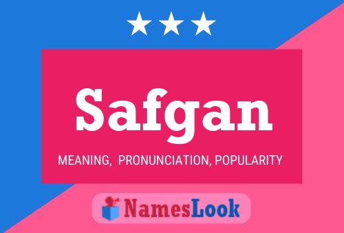 Safgan Name Poster