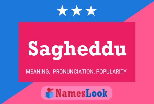 Sagheddu Name Poster