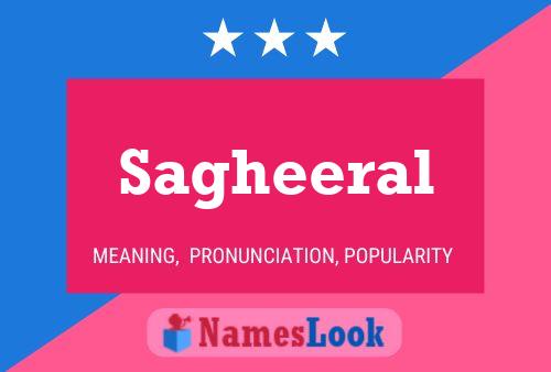 Sagheeral Name Poster