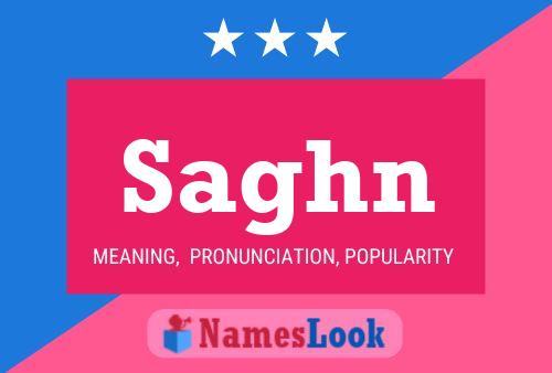 Saghn Name Poster