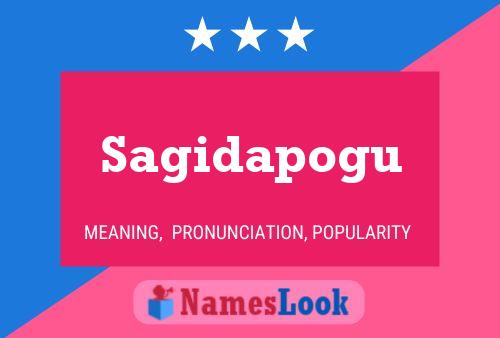 Sagidapogu Name Poster