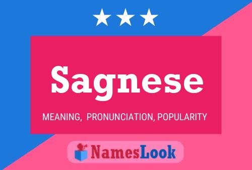 Sagnese Name Poster