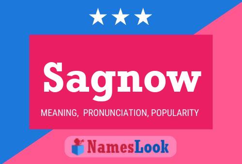 Sagnow Name Poster