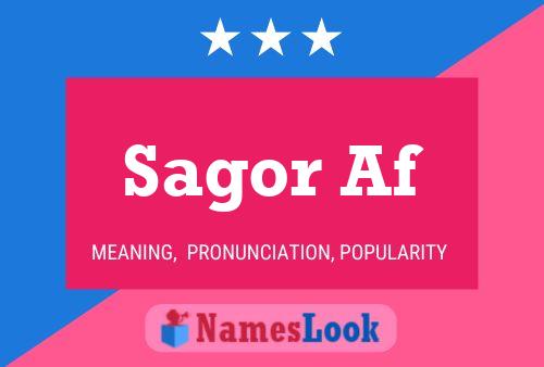 Sagor Af Name Poster