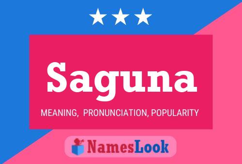 Saguna Name Poster