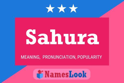 Sahura Name Poster