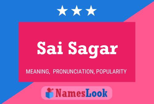 Sai-sagar Name Poster