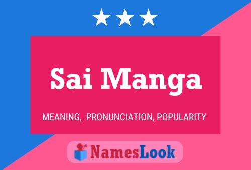 Sai Manga Name Poster