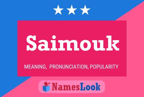 Saimouk Name Poster