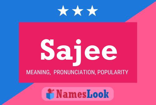 Sajee Name Poster