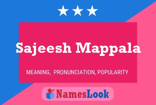 Sajeesh Mappala Name Poster