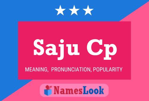 Saju Cp Name Poster