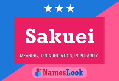 Sakuei Name Poster