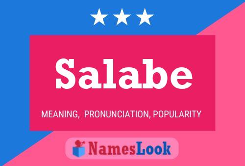 Salabe Name Poster