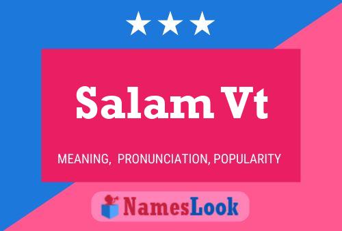 Salam Vt Name Poster