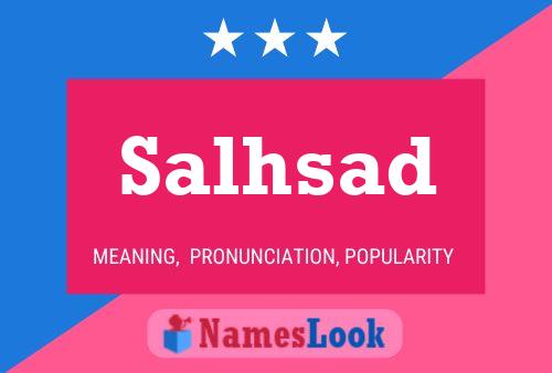 Salhsad Name Poster