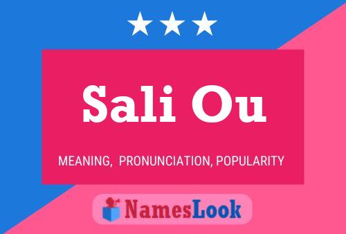 Sali Ou Name Poster