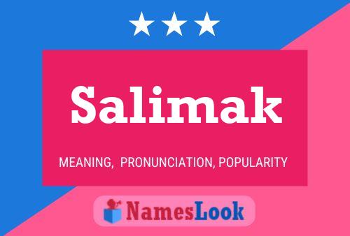 Salimak Name Poster