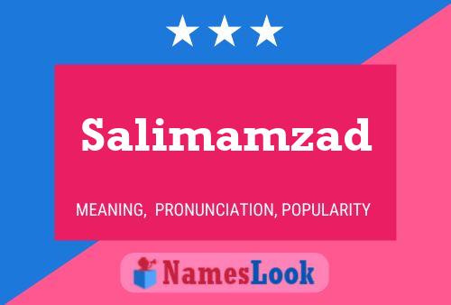 Salimamzad Name Poster