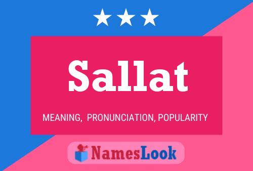 Sallat Name Poster