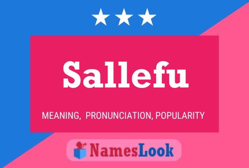 Sallefu Name Poster