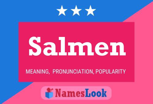 Salmen Name Poster