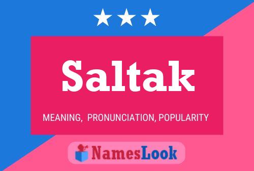 Saltak Name Poster