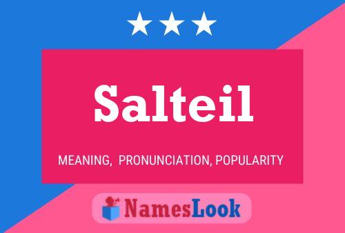 Salteil Name Poster