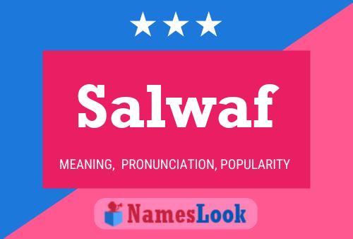 Salwaf Name Poster