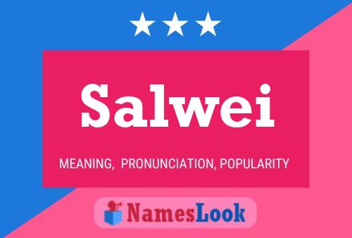 Salwei Name Poster