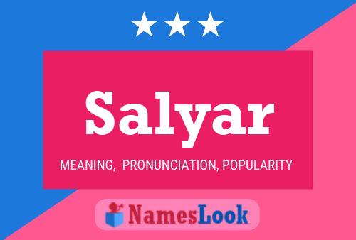 Salyar Name Poster