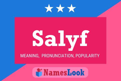 Salyf Name Poster