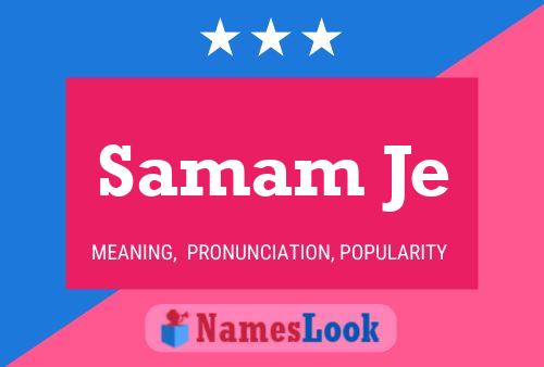 Samam Je Name Poster