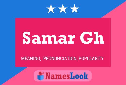 Samar Gh Name Poster