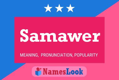 Samawer Name Poster